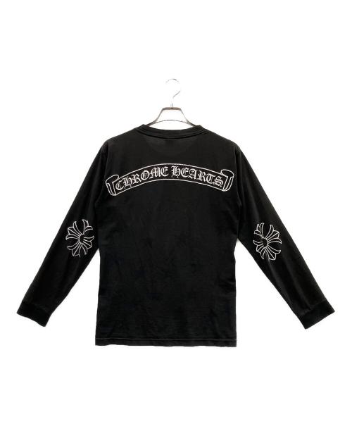 CHROME HEARTS（クロムハーツ）CHROME HEARTS (クロムハーツ) 長袖カットソー ブラック サイズ:Sの古着・服飾アイテム
