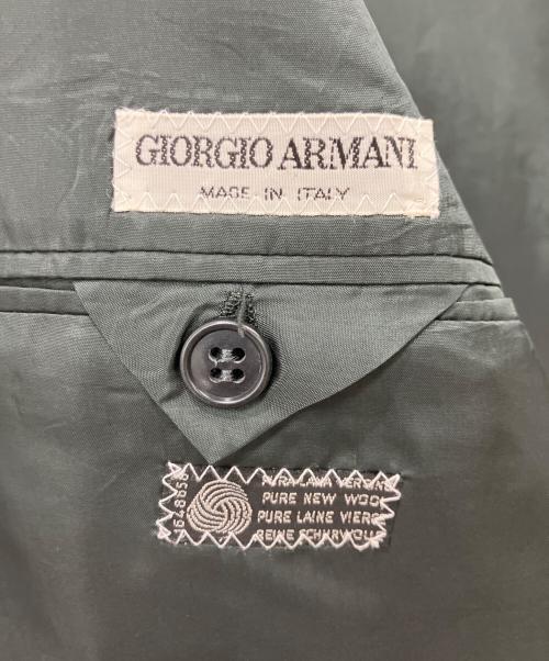 GIORGIO ARMANI（ジョルジオアルマーニ）GIORGIO ARMANI (ジョルジオアルマーニ) セットアップスーツ ブラック サイズ:不明の古着・服飾アイテム