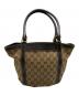 GUCCI (グッチ) トートバッグ ベージュ×ダークブラウン：20000円