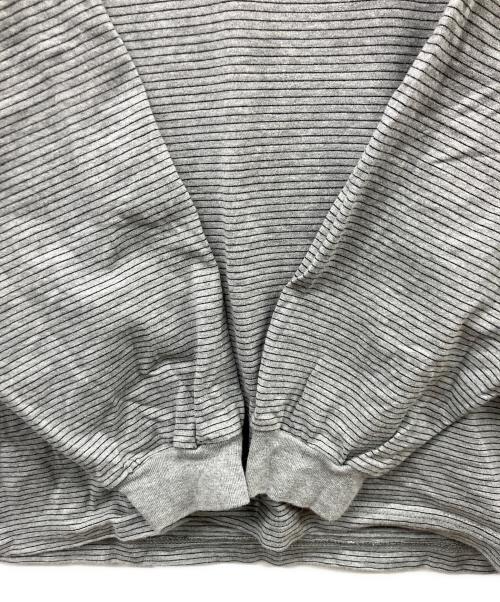 The Ennnoy Professional（ザ エンノイ プロフェッショナル）The Ennnoy Professional (ザ エンノイ プロフェッショナル) 長袖Tシャツ ブラック×グレー サイズ:XLの古着・服飾アイテム