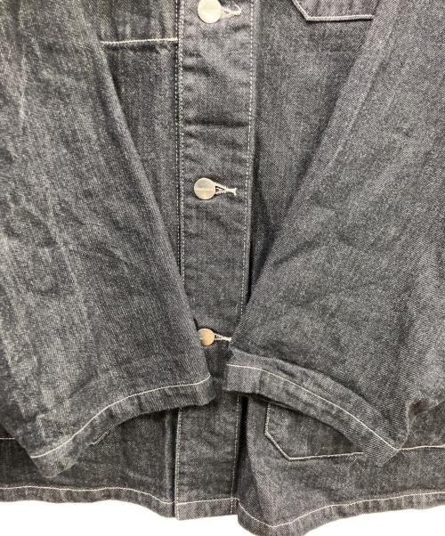 Graphpaper（グラフペーパー）Graphpaper (グラフペーパー) デニムジャケット ブラック サイズ:size２の古着・服飾アイテム