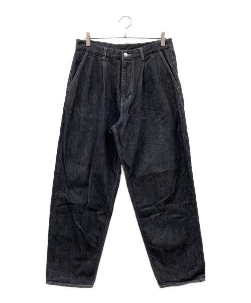 Graphpaper（グラフペーパー）Graphpaper (グラフペーパー) デニムパンツ ブラック サイズ:size２の古着・服飾アイテム