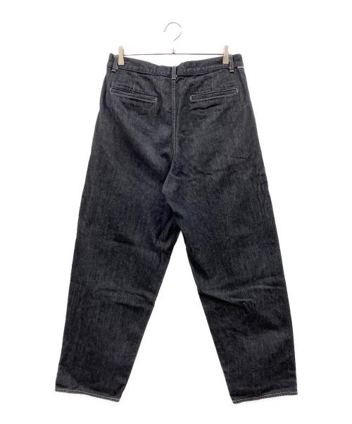 Graphpaper（グラフペーパー）Graphpaper (グラフペーパー) デニムパンツ ブラック サイズ:size２の古着・服飾アイテム