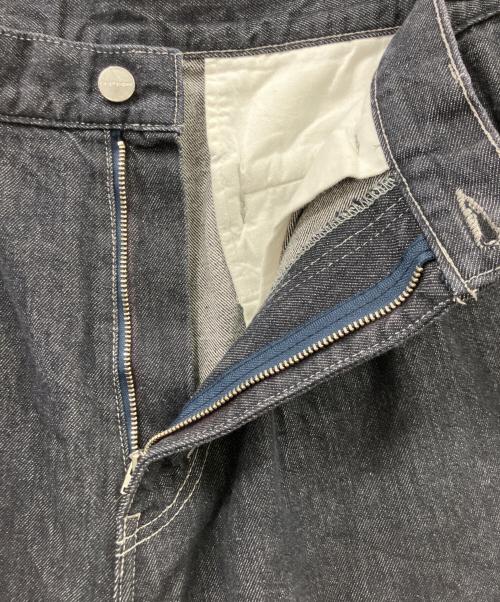 Graphpaper（グラフペーパー）Graphpaper (グラフペーパー) デニムパンツ ブラック サイズ:size２の古着・服飾アイテム