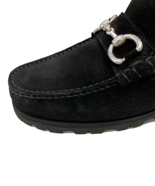 PARABOOT（パラブーツ）PARABOOT (パラブーツ) UNITED ARROWS (ユナイテッドアローズ) ビットローファー ブラック サイズ:6の古着・服飾アイテム