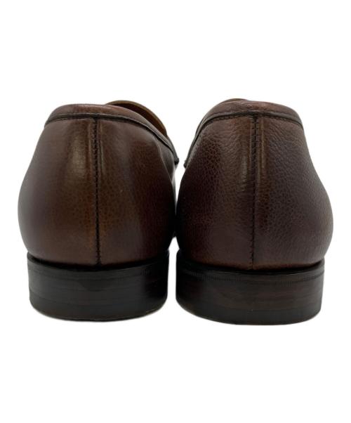 Crockett & Jones（クロケット＆ジョーンズ）Crockett & Jones (クロケット＆ジョーンズ) BARNEYS NEWYORK (バーニーズ・ニューヨーク) コインローファー ブラウン サイズ:7Eの古着・服飾アイテム
