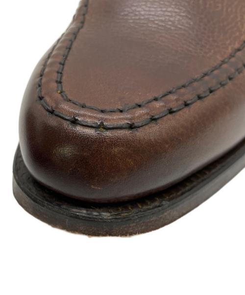 Crockett & Jones（クロケット＆ジョーンズ）Crockett & Jones (クロケット＆ジョーンズ) BARNEYS NEWYORK (バーニーズ・ニューヨーク) コインローファー ブラウン サイズ:7Eの古着・服飾アイテム