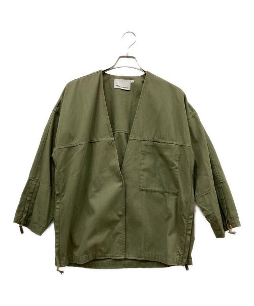 ALEXANDER WANG（アレキサンダー・ワン）ALEXANDER WANG (アレキサンダー・ワン) ジャケット グリーン サイズ:XSの古着・服飾アイテム