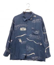Porter Classic（ポータークラシック）の古着「長袖シャツ」｜ネイビー