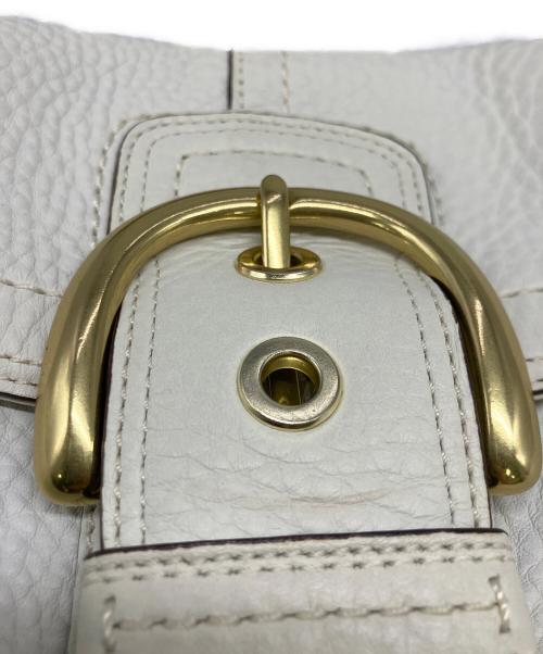 COACH（コーチ）COACH (コーチ) ショルダーバッグ アイボリーの古着・服飾アイテム