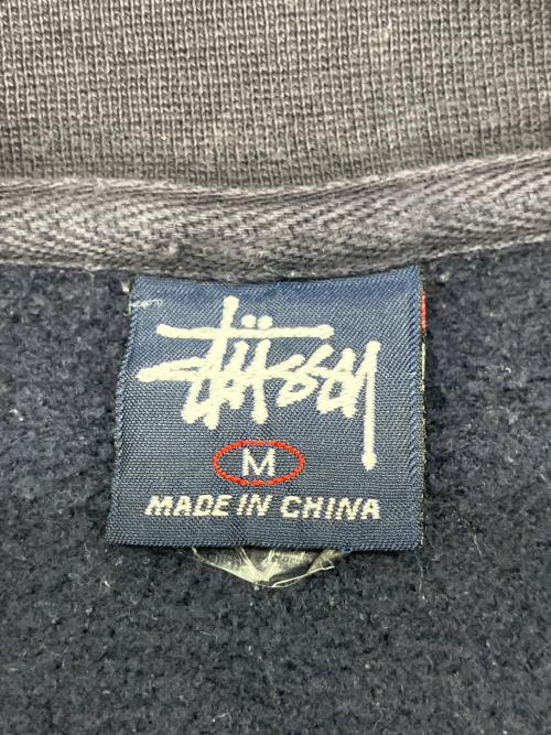 stussy（ステューシー）stussy (ステューシー) ヴィンテージクルーネックスウェット ネイビー サイズ:Mの古着・服飾アイテム