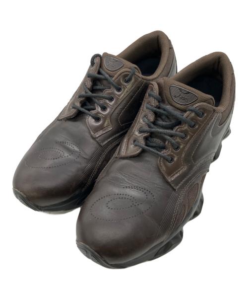 asics（アシックス）asics (アシックス) スニーカー ブラウン サイズ:27.5cmの古着・服飾アイテム