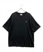 maison kitsuneメゾンキツネ）の古着「Tシャツ」｜ブラック