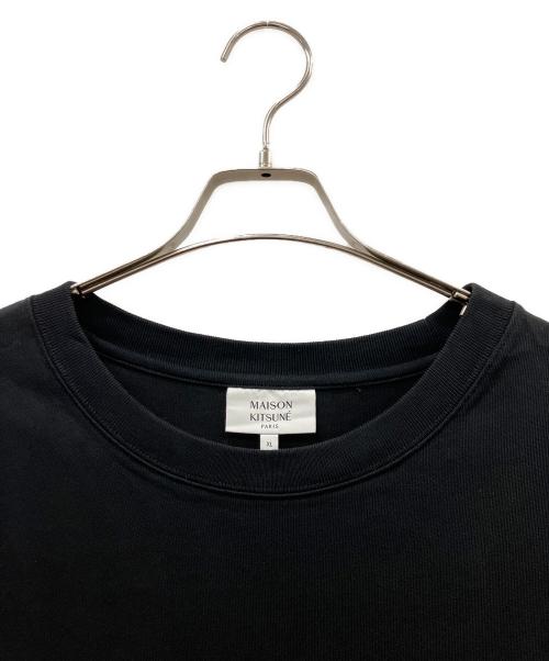 maison kitsune（メゾンキツネ）maison kitsune (メゾンキツネ) Tシャツ ブラック サイズ:XLの古着・服飾アイテム