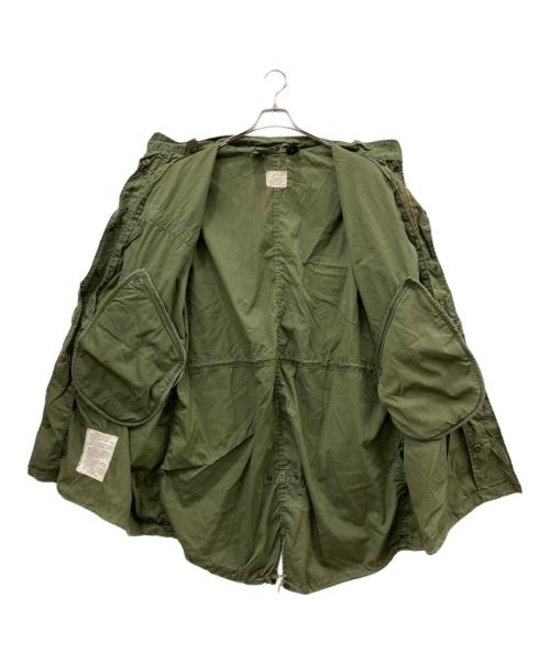 US ARMY（ユーエスアーミー）US ARMY (ユーエスアーミー) M-65フィッシュテールパーカー グリーン サイズ:Mの古着・服飾アイテム