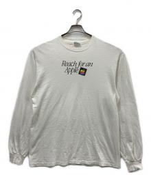Hanes（ヘインズ）の古着「長袖カットソー」｜ホワイト