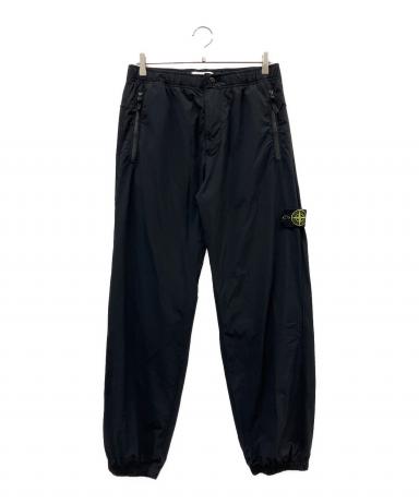 【美品】STONE  ストーンアイランド ナイロンパンツ 黒 W31 中古・古着通販】STONE ISLAND (ストーンアイランド) ナイロンパンツ