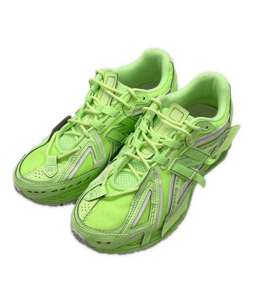 NEW BALANCE（ニューバランス）NEW BALANCE (ニューバランス) ローカットスニーカー 黄緑 サイズ:23.5cmの古着・服飾アイテム
