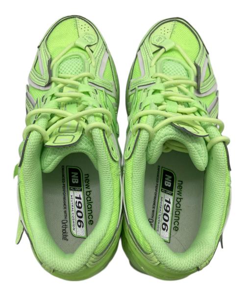 NEW BALANCE（ニューバランス）NEW BALANCE (ニューバランス) ローカットスニーカー 黄緑 サイズ:23.5cmの古着・服飾アイテム