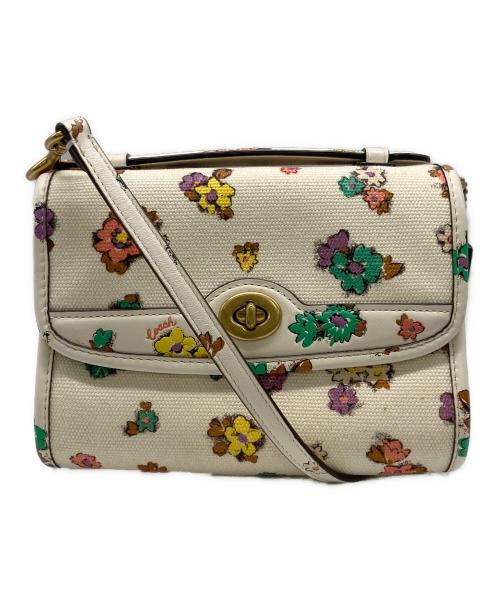 COACH（コーチ）COACH (コーチ) ショルダーバッグ ホワイトの古着・服飾アイテム