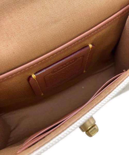 COACH（コーチ）COACH (コーチ) ショルダーバッグ ホワイトの古着・服飾アイテム