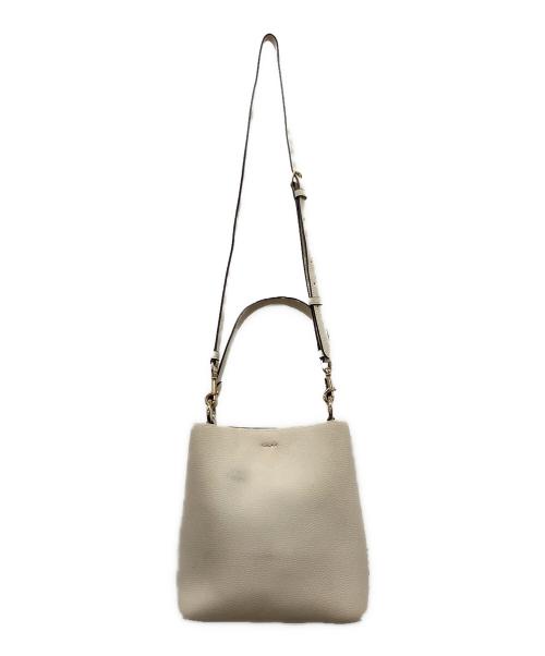 COACH（コーチ）COACH (コーチ) 2WAYショルダーバッグ ホワイトの古着・服飾アイテム