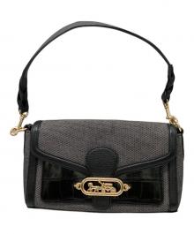 COACH（コーチ）の古着「ハンドバッグ」｜グレー