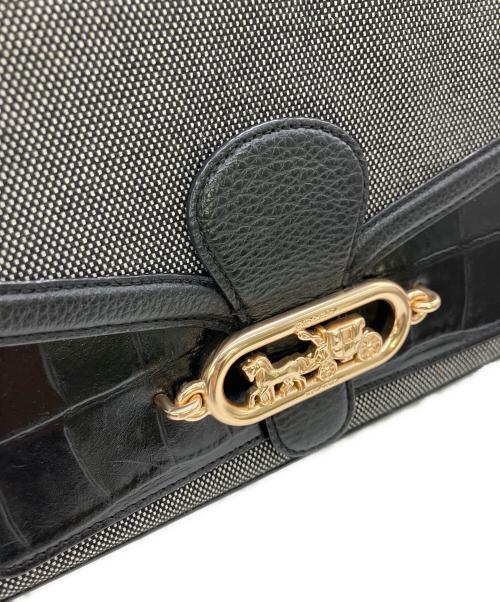 COACH（コーチ）COACH (コーチ) ハンドバッグ グレーの古着・服飾アイテム