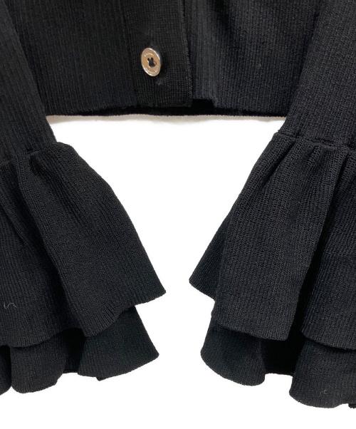 MICHAEL KORS（マイケルコース）MICHAEL KORS (マイケルコース) 薄手カーディガン ブラック サイズ:S 未使用品の古着・服飾アイテム