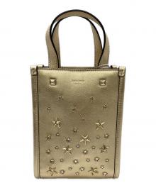 JIMMY CHOO（ジミーチュウ）の古着「2WAYバッグ」｜ゴールド