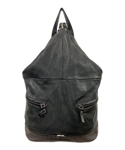 JIMMY CHOO（ジミーチュウ）JIMMY CHOO (ジミーチュウ) リュック ブラックの古着・服飾アイテム