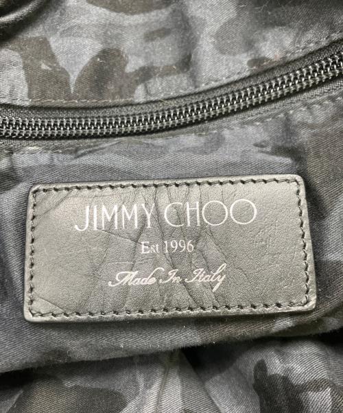JIMMY CHOO（ジミーチュウ）JIMMY CHOO (ジミーチュウ) リュック ブラックの古着・服飾アイテム