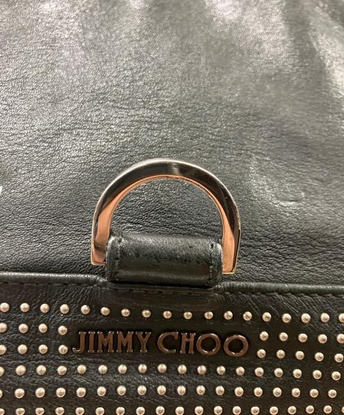 JIMMY CHOO（ジミーチュウ）JIMMY CHOO (ジミーチュウ) リュック ブラックの古着・服飾アイテム