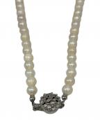 NO BRAND JEWELRYノーブランドジュエリー）の古着「パールネックレス＆イヤリングセット」
