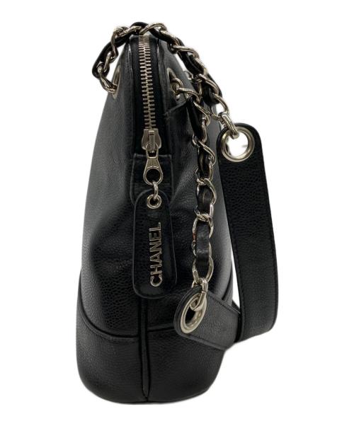 CHANEL（シャネル）CHANEL (シャネル) ショルダーバッグ ブラックの古着・服飾アイテム
