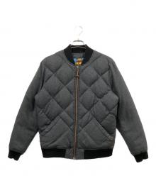 Eddie Bauer（エディーバウアー）の古着「キルティングダウンジャケット」｜ブラック