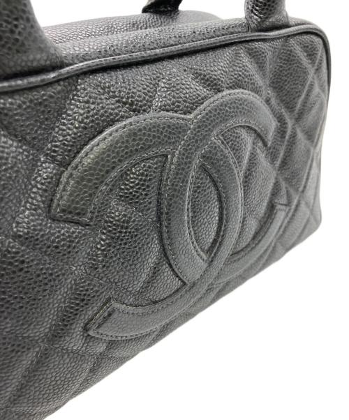 CHANEL（シャネル）CHANEL (シャネル) ミニボストンバッグ ブラックの古着・服飾アイテム