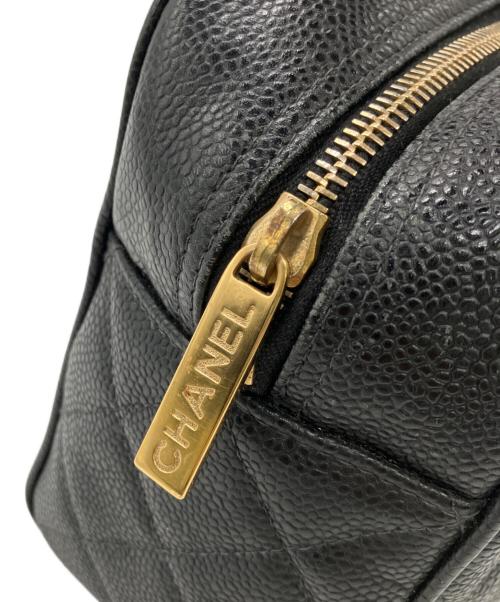 CHANEL（シャネル）CHANEL (シャネル) ミニボストンバッグ ブラックの古着・服飾アイテム