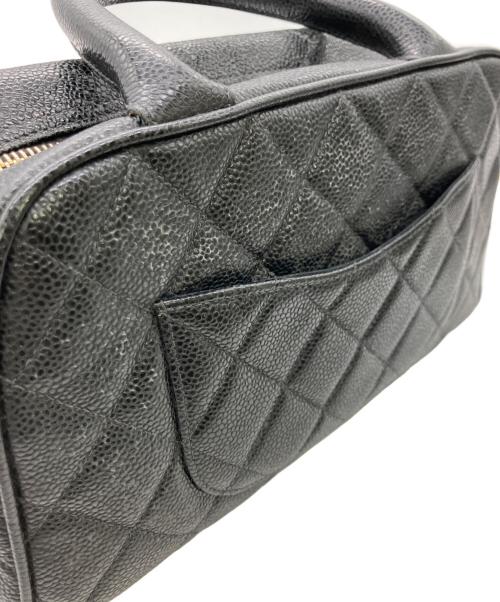 CHANEL（シャネル）CHANEL (シャネル) ミニボストンバッグ ブラックの古着・服飾アイテム