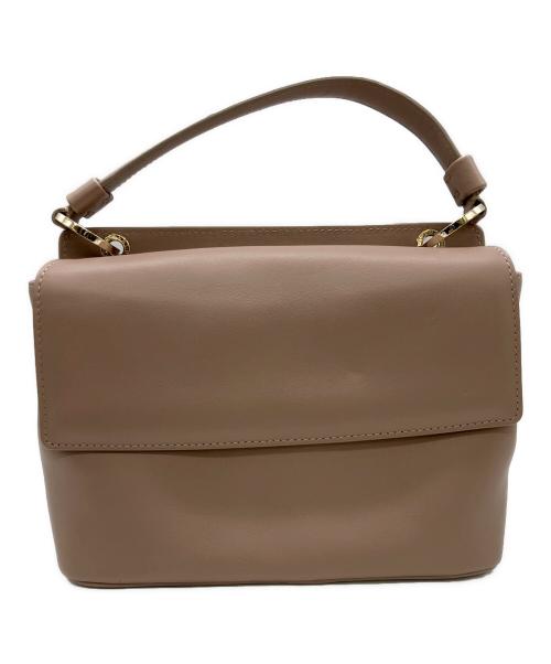 BVLGARI（ブルガリ）BVLGARI (ブルガリ) 2WAYバッグ グレージュ・ピンク 未使用品の古着・服飾アイテム