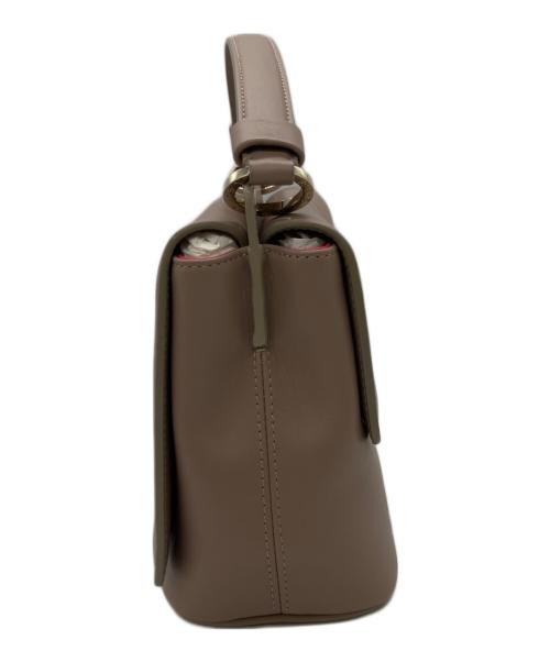 BVLGARI（ブルガリ）BVLGARI (ブルガリ) 2WAYバッグ グレージュ・ピンク 未使用品の古着・服飾アイテム
