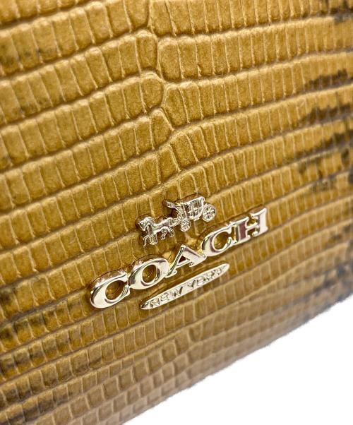 COACH（コーチ）COACH (コーチ) トートバッグ イエローの古着・服飾アイテム