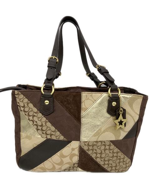 COACH（コーチ）COACH (コーチ) トートバッグ ブラウンの古着・服飾アイテム