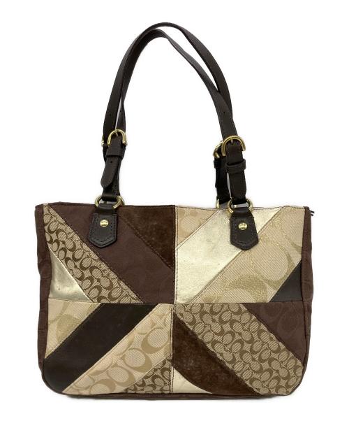 COACH（コーチ）COACH (コーチ) トートバッグ ブラウンの古着・服飾アイテム