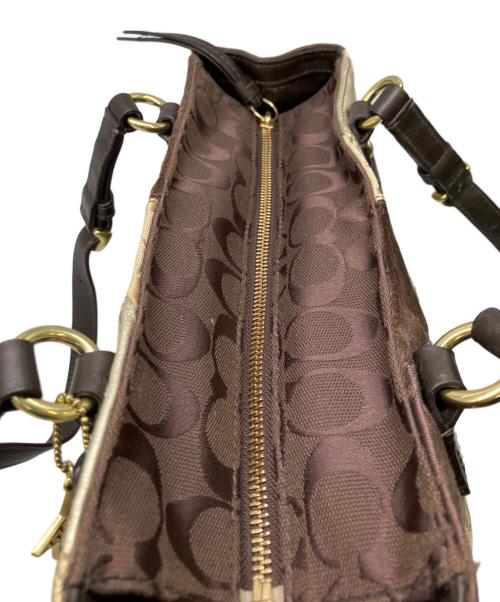 COACH（コーチ）COACH (コーチ) トートバッグ ブラウンの古着・服飾アイテム