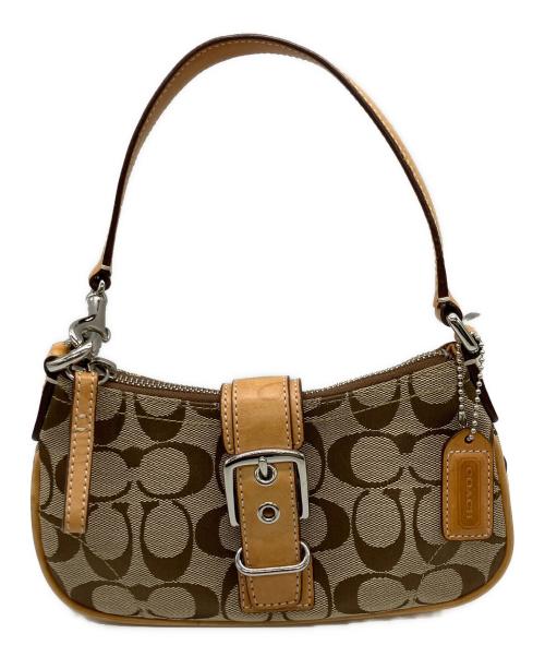 COACH（コーチ）COACH (コーチ) ミニバッグ ブラウンの古着・服飾アイテム