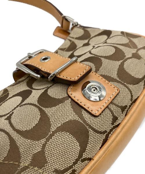 COACH（コーチ）COACH (コーチ) ミニバッグ ブラウンの古着・服飾アイテム