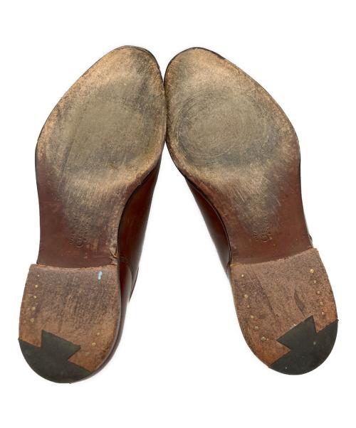 Crockett & Jones（クロケット＆ジョーンズ）Crockett & Jones (クロケット＆ジョーンズ) ストレートチップシューズ ブラウン サイズ:UK7　1/2の古着・服飾アイテム