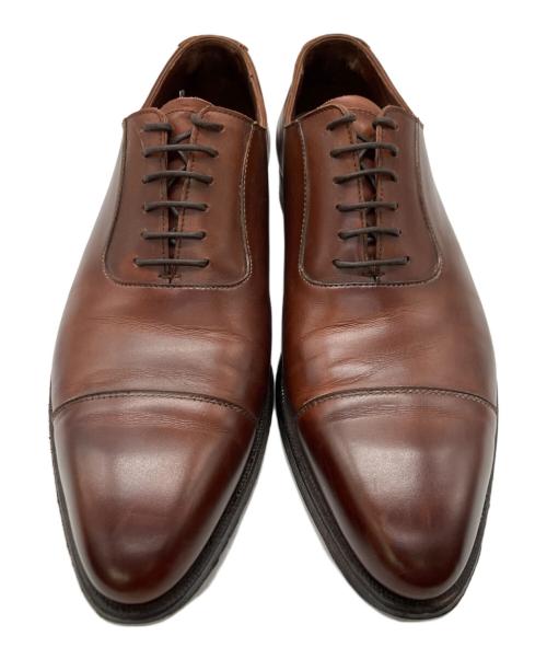 Crockett & Jones（クロケット＆ジョーンズ）Crockett & Jones (クロケット＆ジョーンズ) ストレートチップシューズ ブラウン サイズ:UK7　1/2の古着・服飾アイテム
