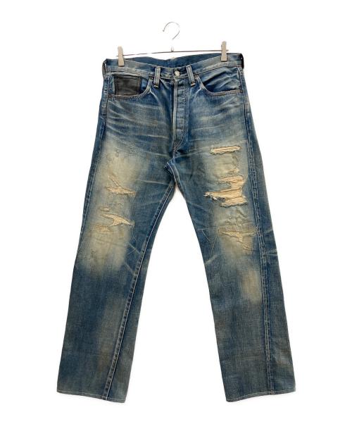 LEVI'S VINTAGE CLOTHING（リーバイス ビンテージ クロージング）LEVI'S VINTAGE CLOTHING (リーバイス ビンテージ クロージング) ダメージ加工デニムパンツ ブルー サイズ:size91㎝(W36 )/L36の古着・服飾アイテム
